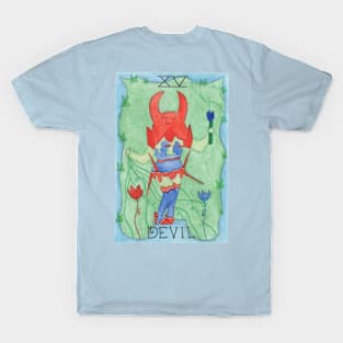 The Devil Tarot Card T-Shirt